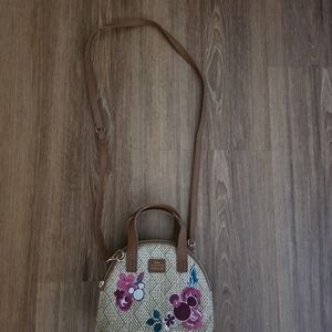Disney Floral Patterned Crossbody Bag
